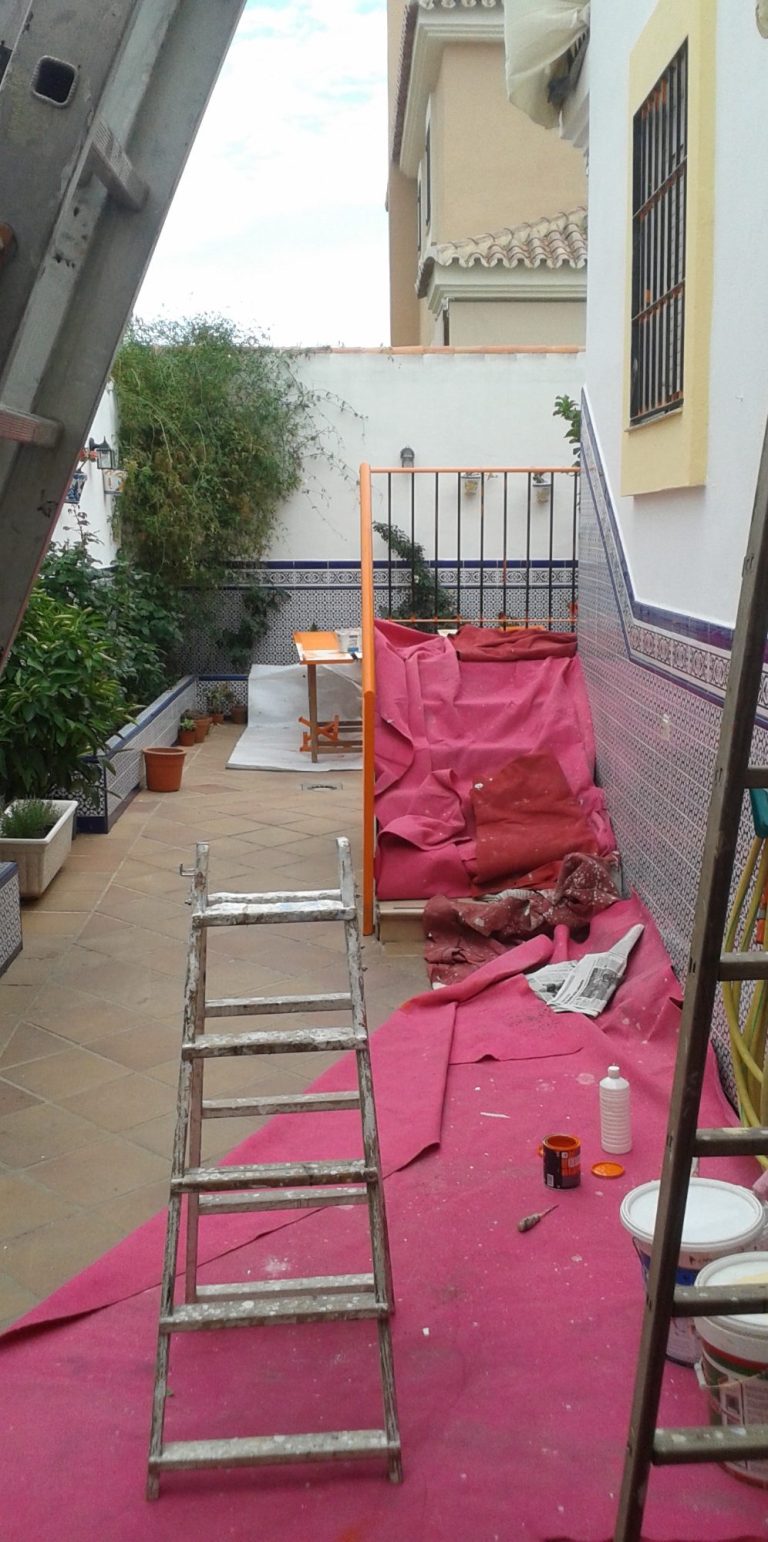 pintar la fachada de casa en Málaga